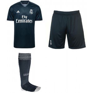 Kit adulto oficial Adidas Real Madrid 2018 2019 II jogador